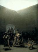 Francisco de Goya Courtyard with Lunatics or Yard with Madmen Germany oil painting artist